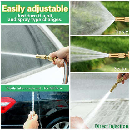 Adjustable High Pressure Washing Water Gun