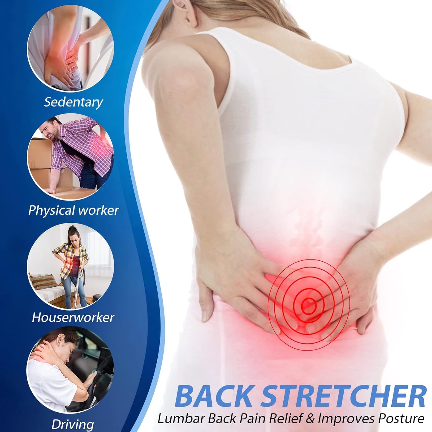 Back Stretcher For Lower Back Pain Relief
