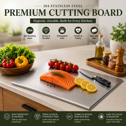 Stainless Steel Chopping Board Big Size