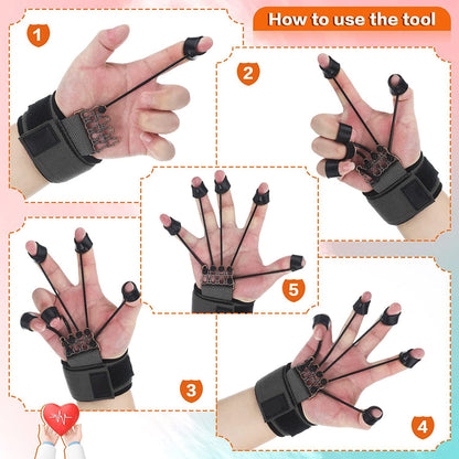 Hand Exercise Finger Gripper Band