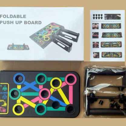 Foldable 9 in 1 Push Up Stand Board