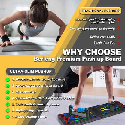 Foldable 9 in 1 Push Up Stand Board