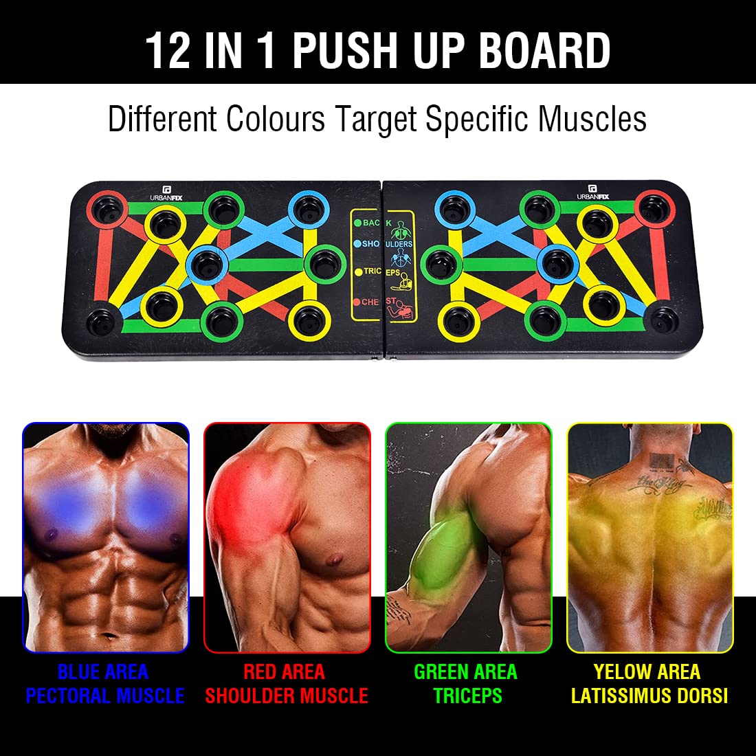 Foldable 9 in 1 Push Up Stand Board
