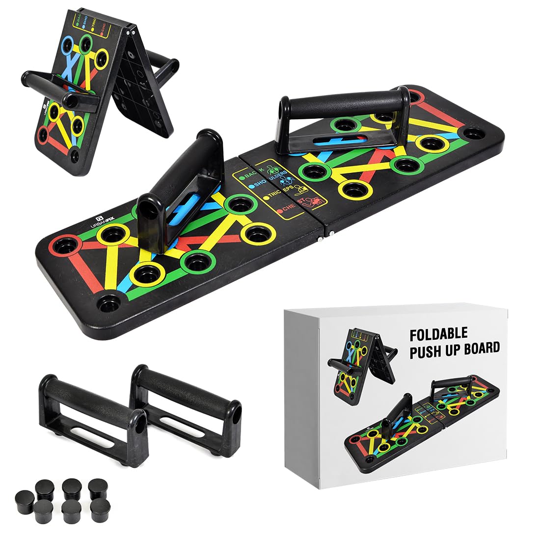 Foldable 9 in 1 Push Up Stand Board