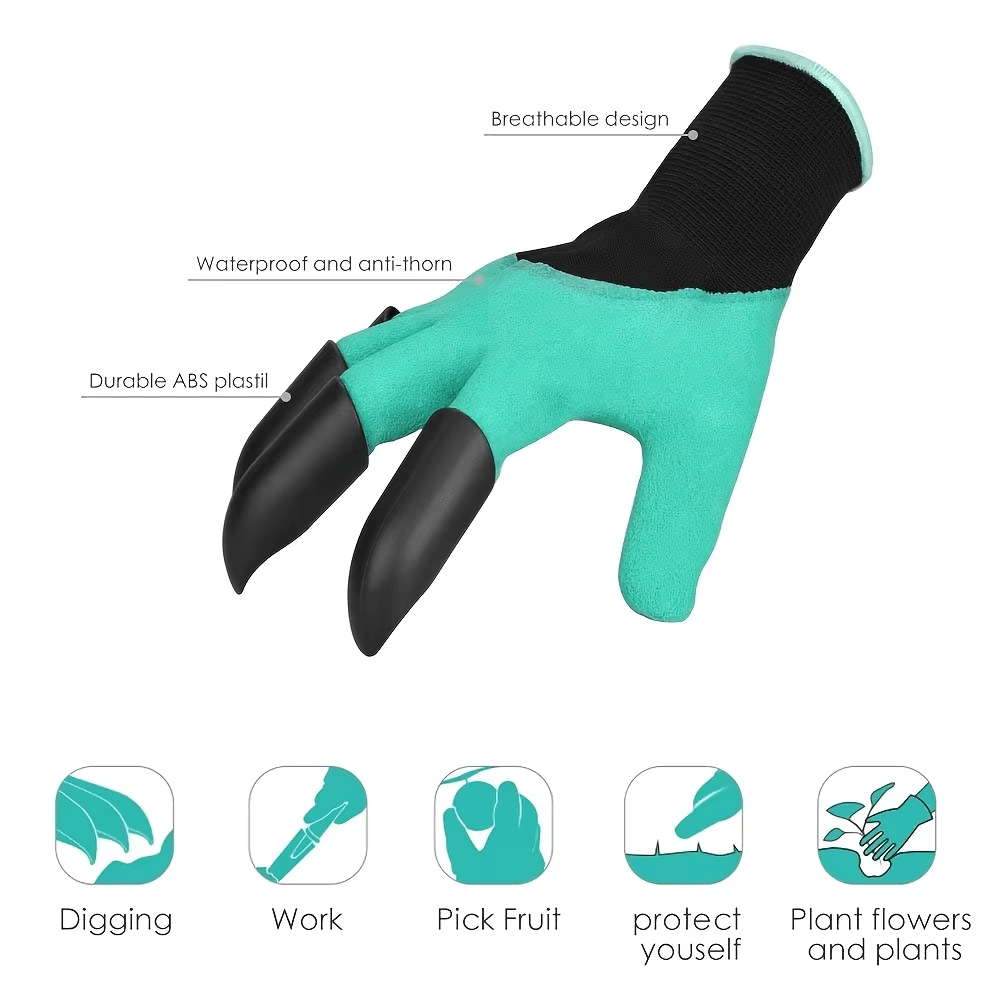 Garden Gloves with Claws For Gardening