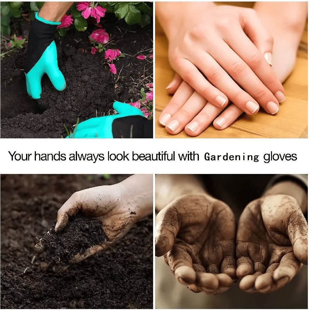 Garden Gloves with Claws For Gardening