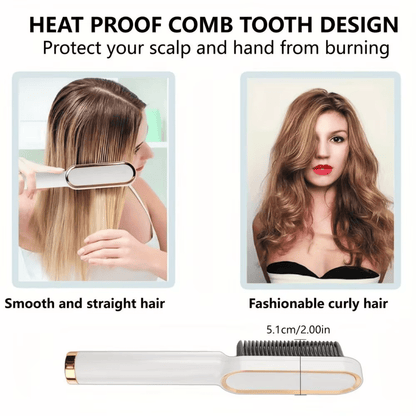 Heating Straight Hair Straightener Comb for Women