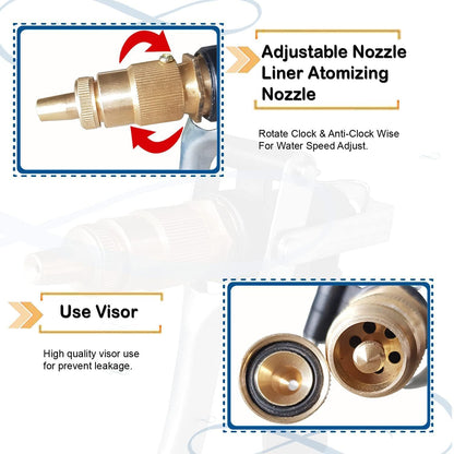 Metal Trigger Brass Nozzle Water Spray Gun