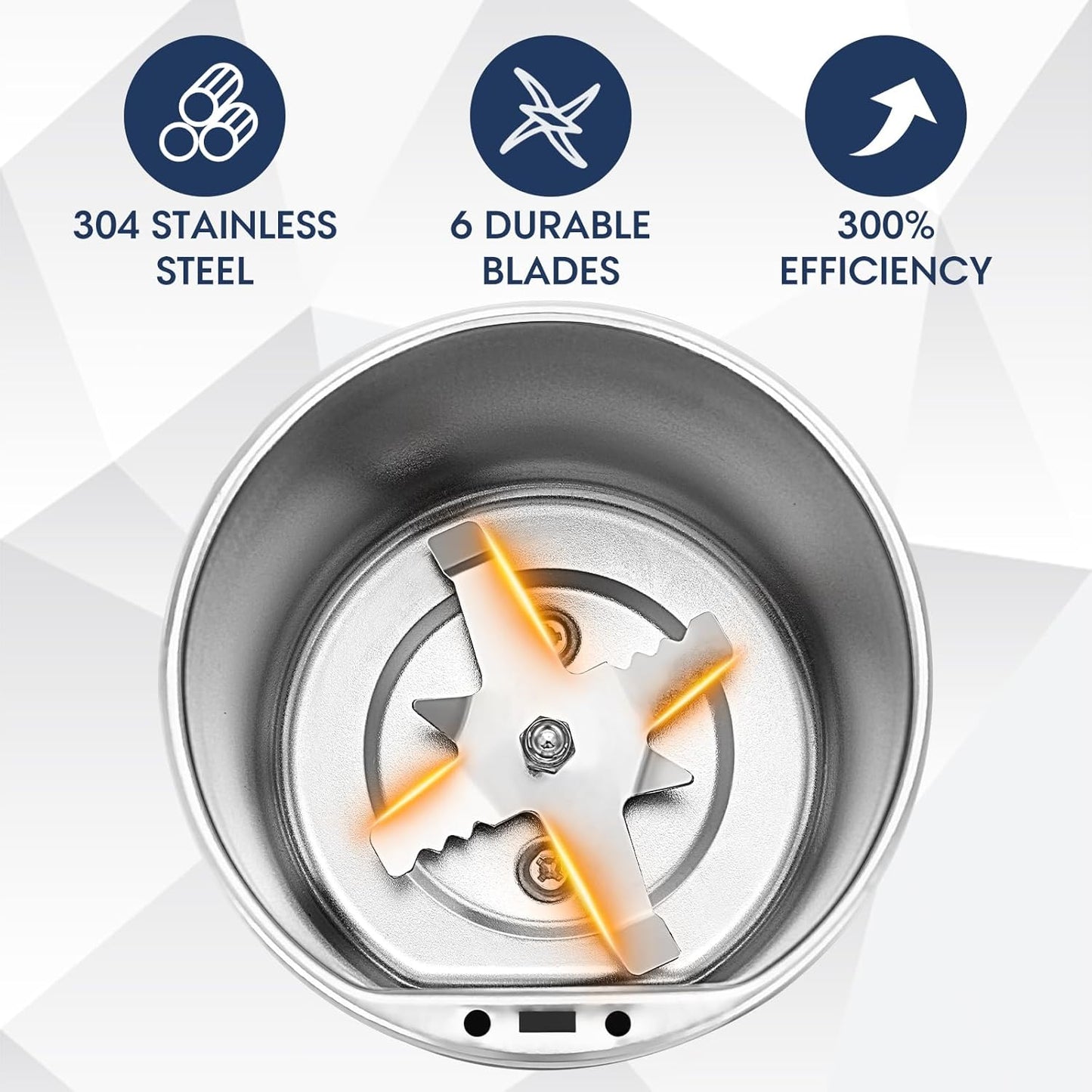 Mini Electric Grinder For Coffee, Spices and More