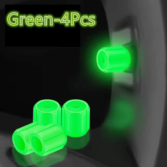 Plastic Tyre Valve Cap (PACK OF 4)