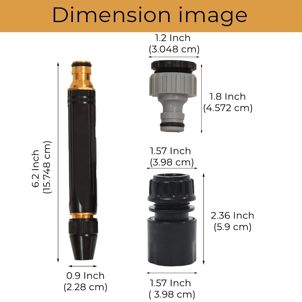 Portable High Pressure Washing Water Nozzle Sprayer