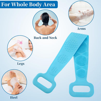 Silicone Body Back Scrubber For Men/Women