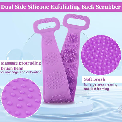 Silicone Body Back Scrubber For Men/Women