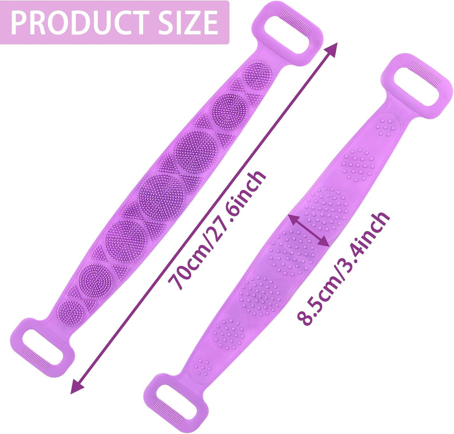 Silicone Body Back Scrubber For Men/Women