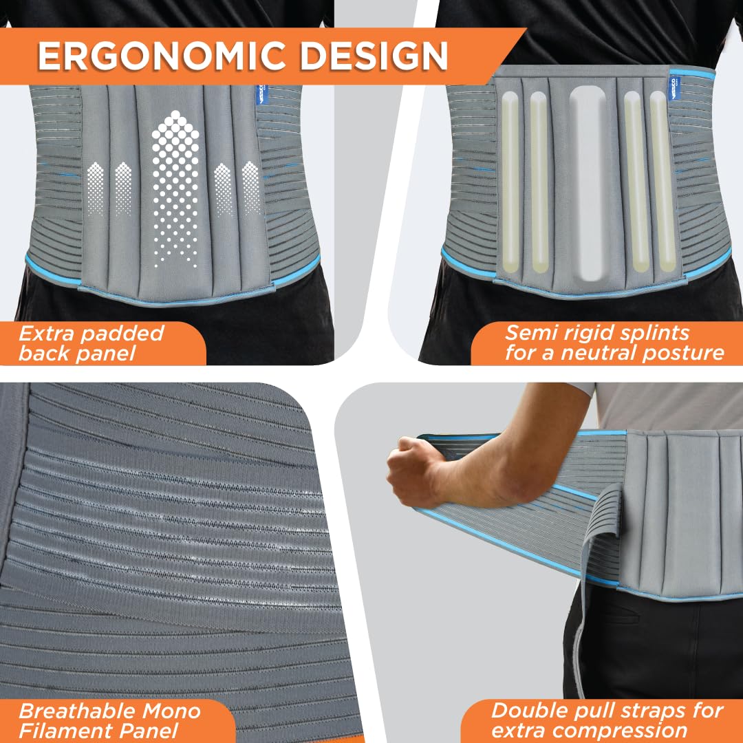 Vissco Lumbocare Back Support Belt For The Spine & Relieves Pain