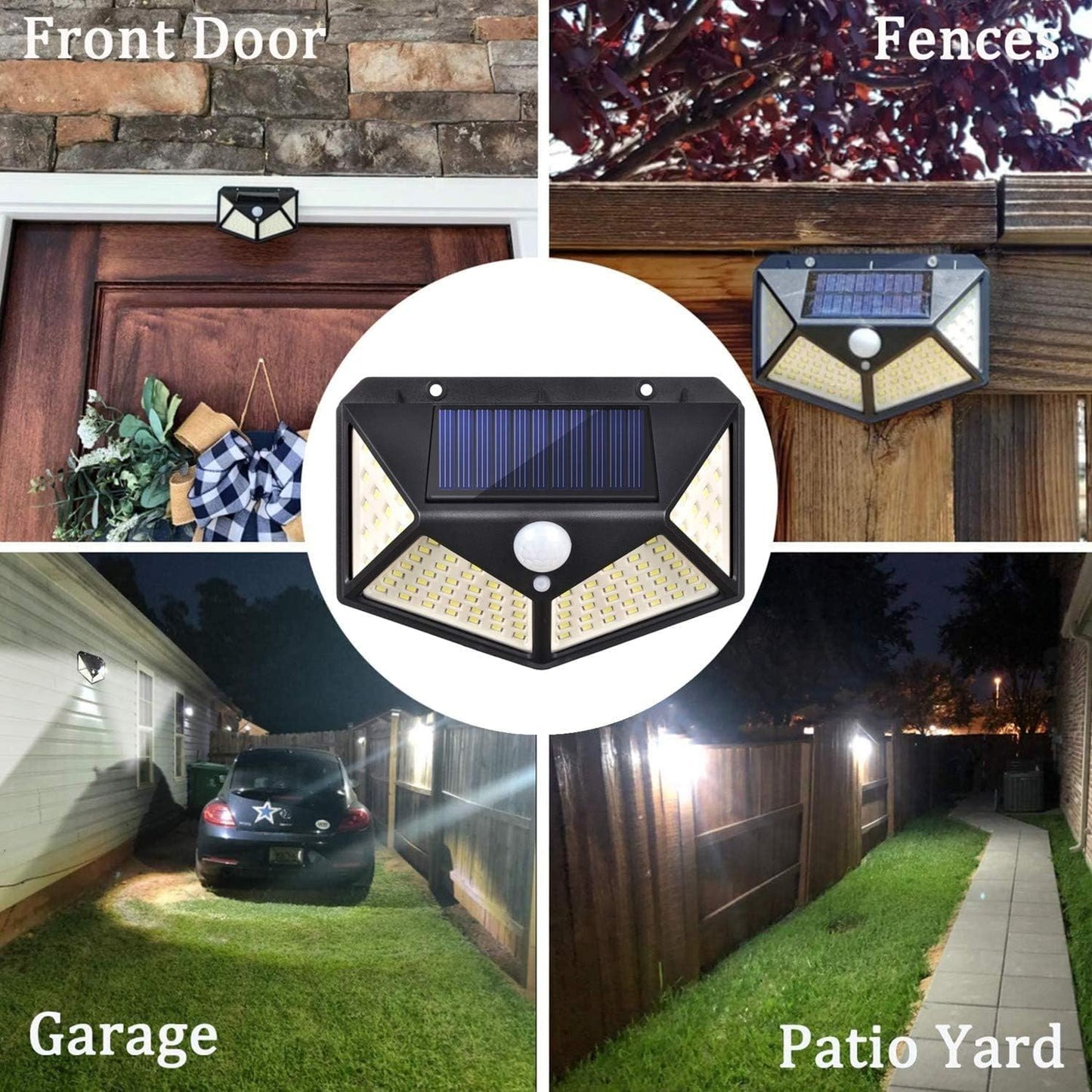Waterproof Motion Sensor Solar Night Light