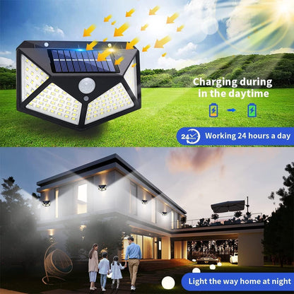 Waterproof Motion Sensor Solar Night Light
