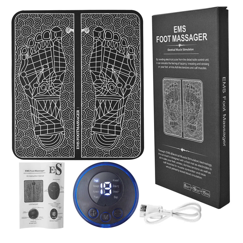 Foot Massager – Wireless Electric EMS Massage Machine