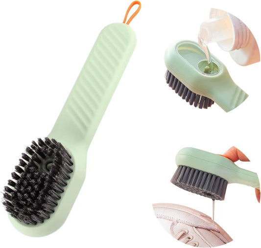 Shoe Cleaning Brush With Soap Dispenser